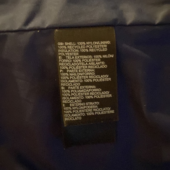 Women’s North Face ski/snowboard jacket. Bright blue /Navy blue. Size L - Picture 8 of 9